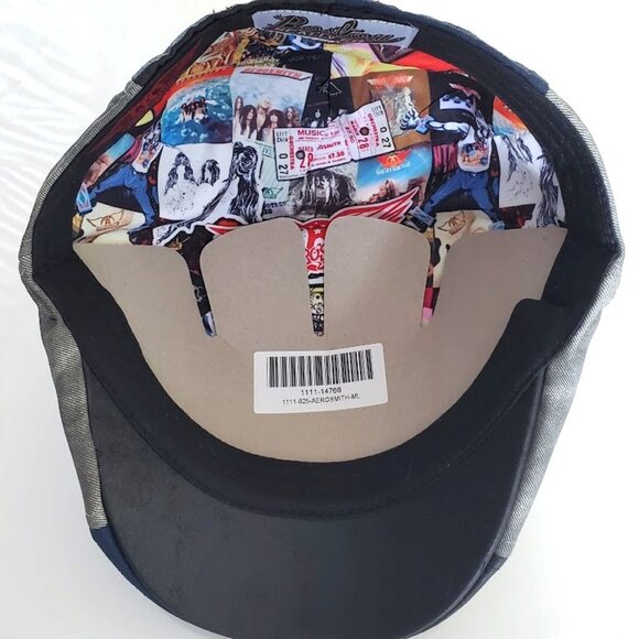 Boston Scally AEROSMITH Collab PATCHWORK Cap - M/L- With Dust Bag And 4 Pin Set - Picture 9 of 11